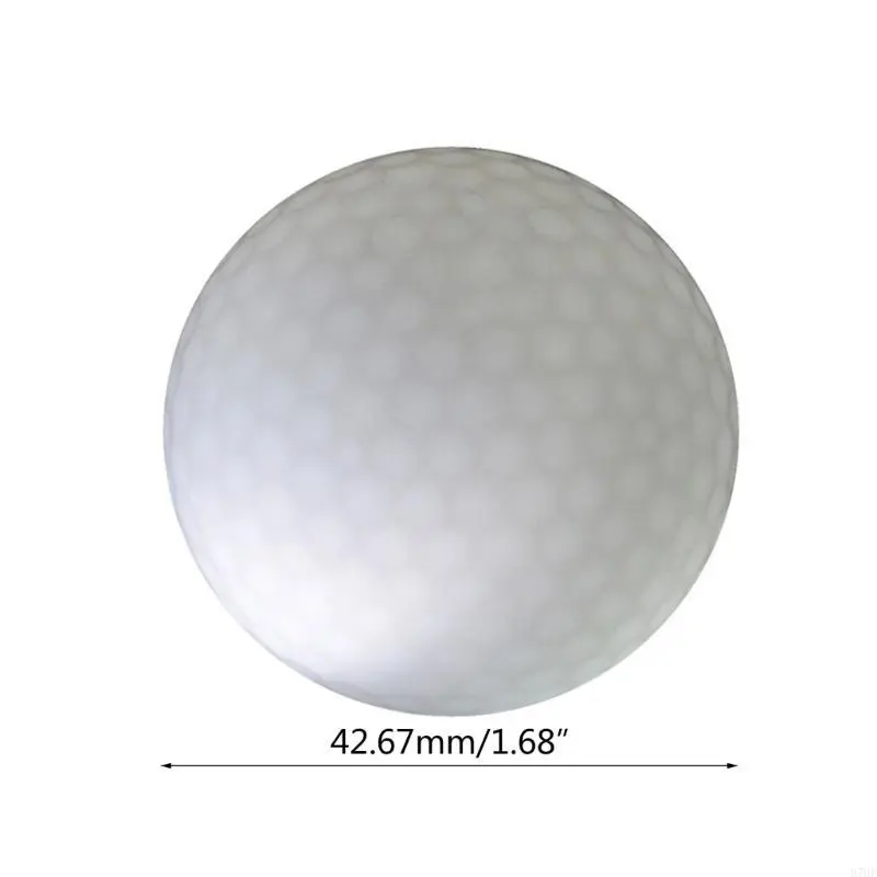 Glow Golf Balls Water Resistant Glow Golf Balls 4Pcs Light Up Golf Balls LED Light Glow Balls 3-Layer Design