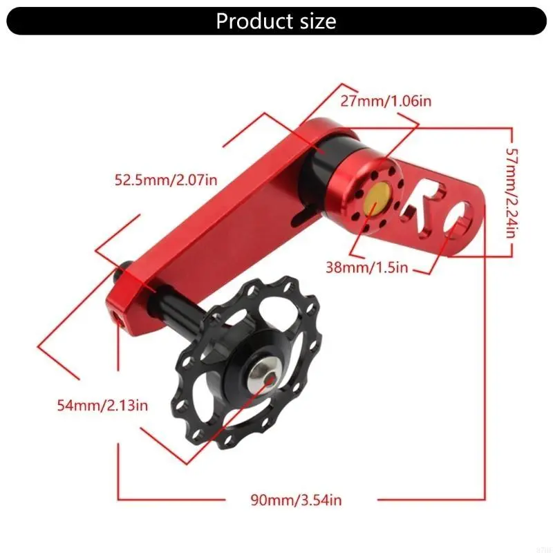 Bicycles Single Speed Adjuster Converter Folding Bike Chain Guide Bike Protector