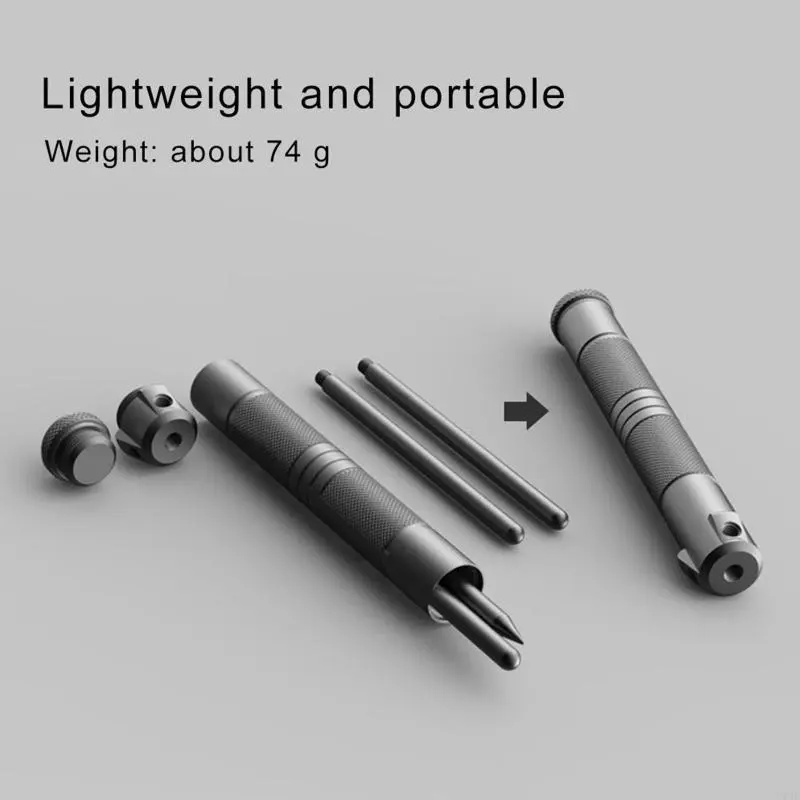 Adjustable Tripod Portable Outdoor Light Stand with Stakes Camera Tripod Bracket