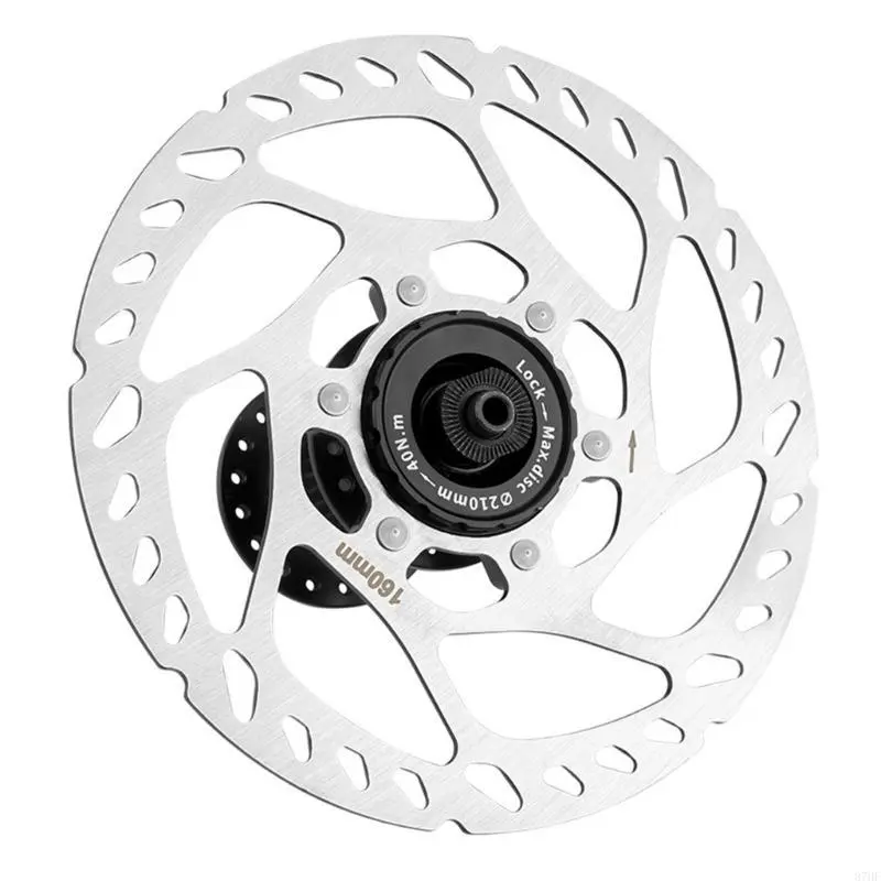 Bicycles Centerlock Disc Brake Rotor 140mm 160mm 180mm 203mm, Mountain Bikes Metal Center Lock Bicycles Brakes Rotor