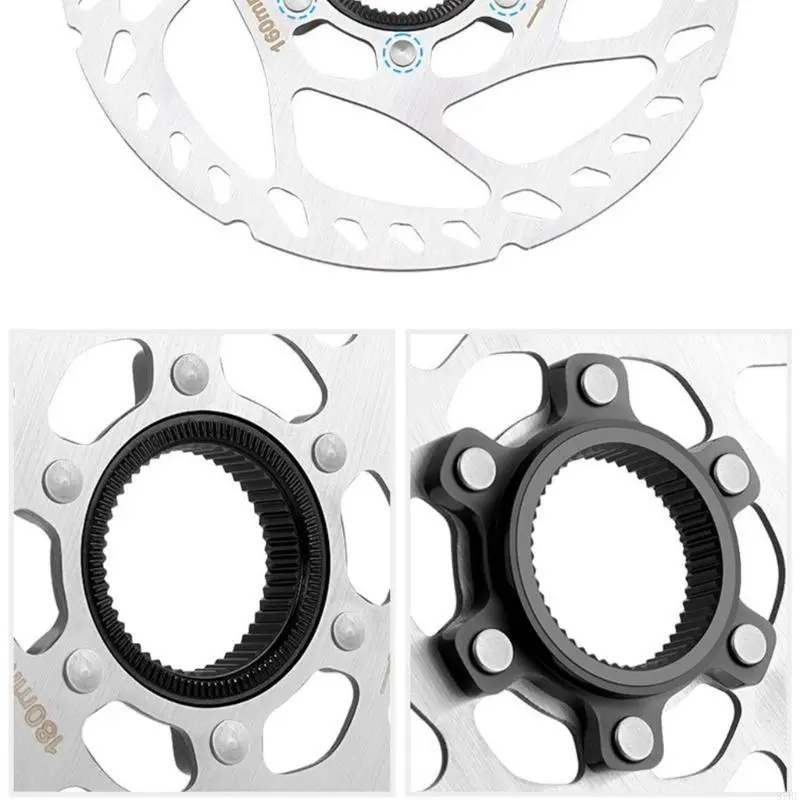 Bicycles Centerlock Disc Brake Rotor 140mm 160mm 180mm 203mm, Mountain Bikes Metal Center Lock Bicycles Brakes Rotor