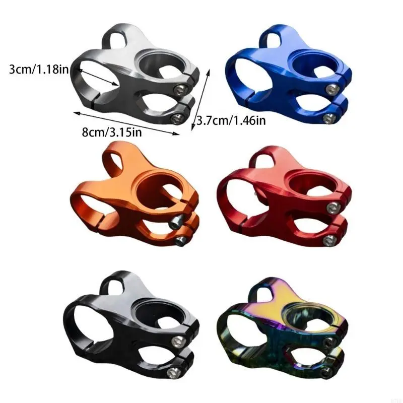 Aluminum Alloy Short Road Bike Stem Handlebar Accessories Easy to Install