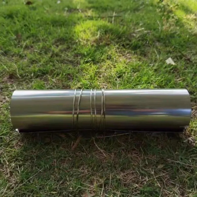 Stainless Steel Stove Pipe Outdoor Fireplaces Camp Stove Chimney