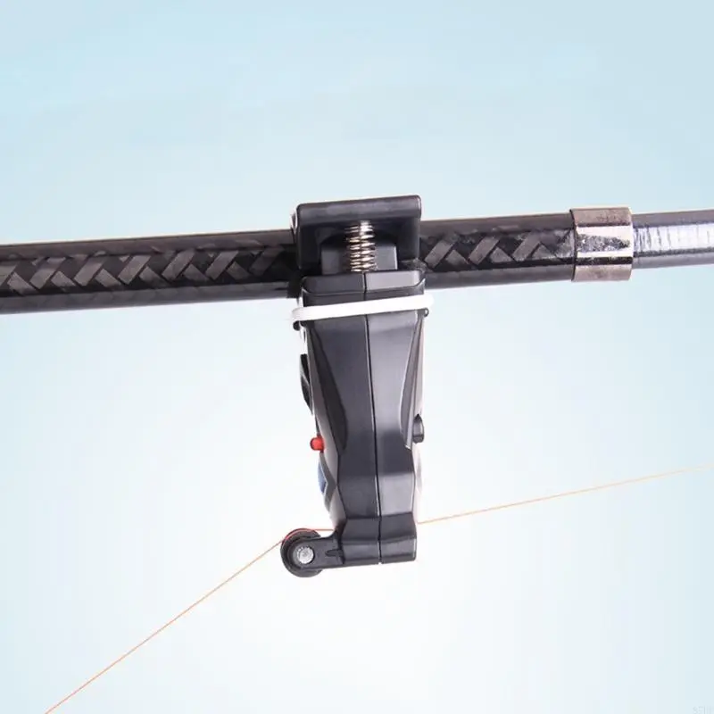 Sensitive Electronic Sounds Bites Alerts with LED Light Fishing Bites Alarm Fishing Bells Clip On Fishing Rod