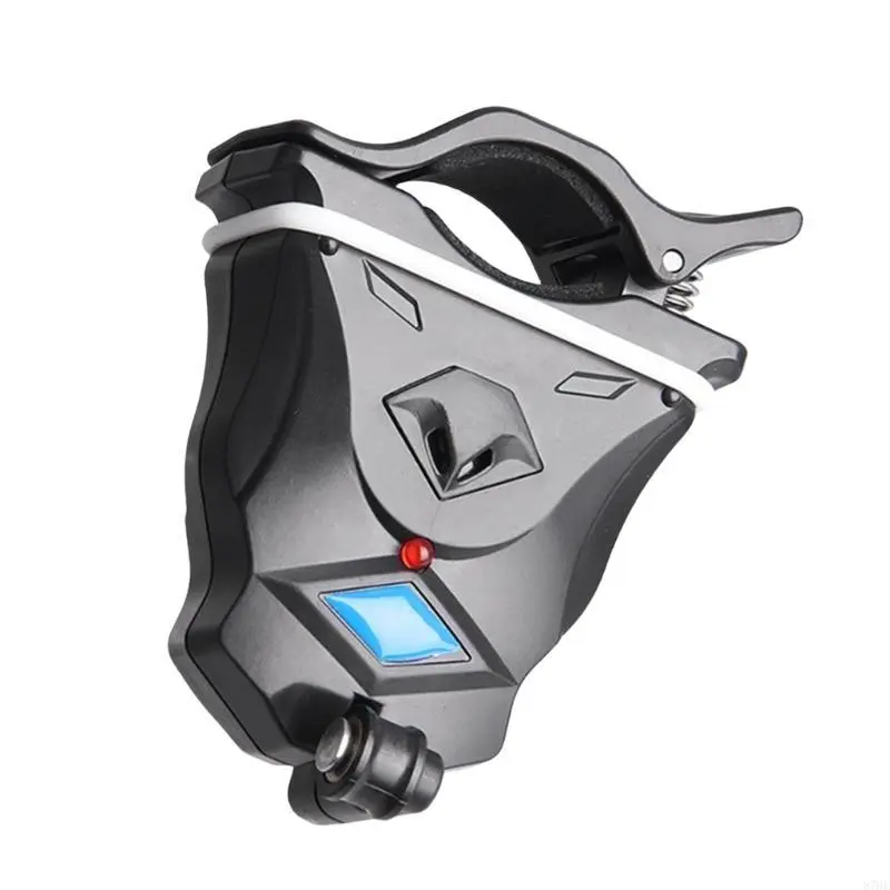 Sensitive Electronic Sounds Bites Alerts with LED Light Fishing Bites Alarm Fishing Bells Clip On Fishing Rod