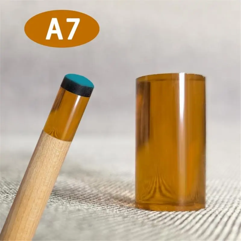 2pcs Resins Pool Cue Tip Ferrules Round Billiard Jump Break Cue Ferrules
