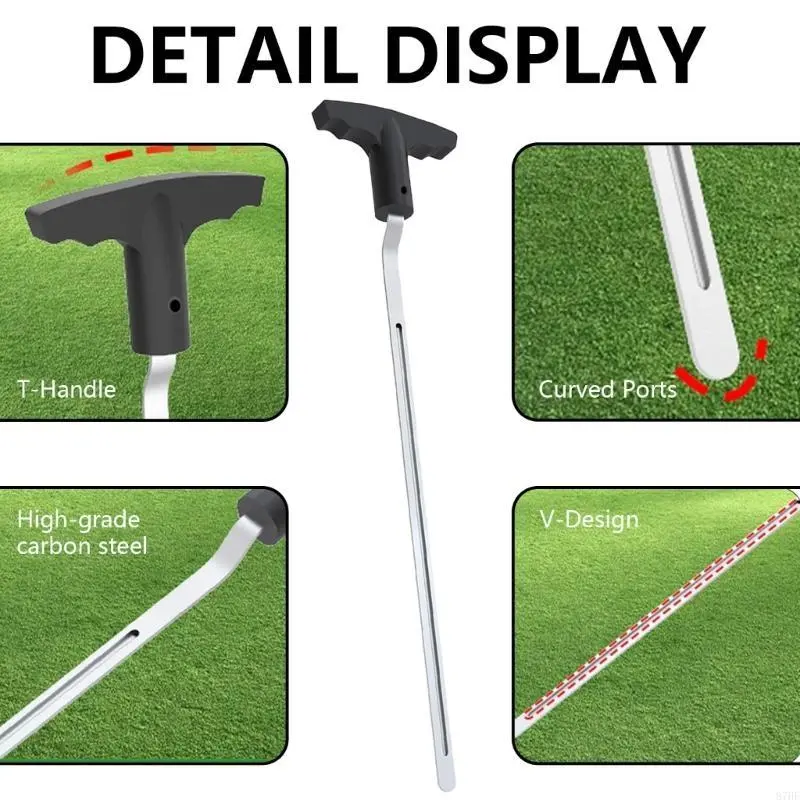 Golf Grip Remover Gripping Tool Golf Grip Remover Saver V-Groove Grip Remover