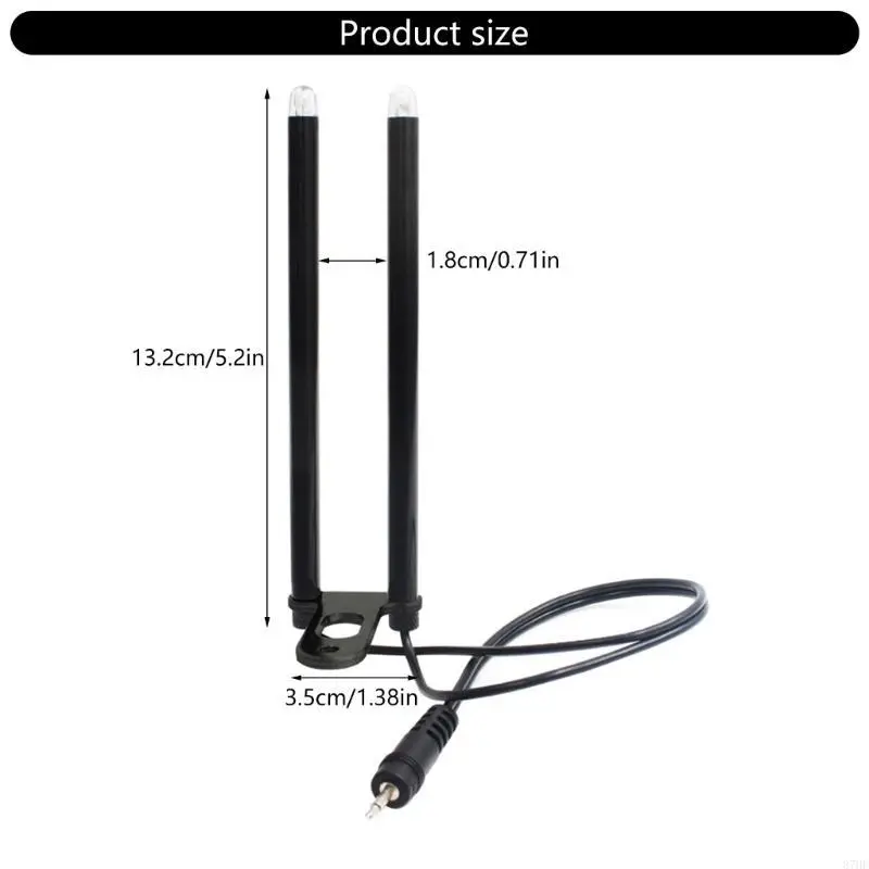 Portable Fishing Windproof Universal Fishing Tackle with LED Light