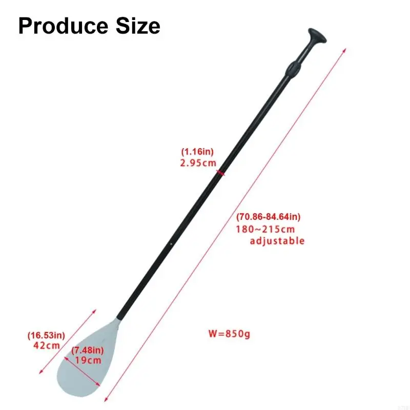 Adjustable Length Boats Paddles Surfing Paddles Detachable Outdoor Paddles
