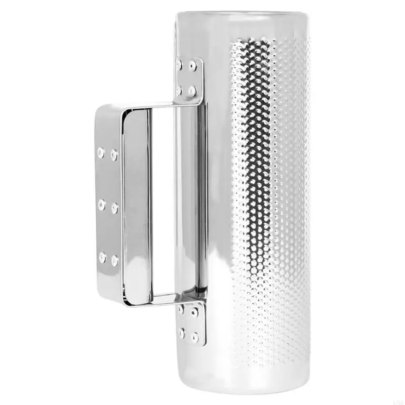 Guiro Shaker, Metal Guiro Musical Percussion Instrument with Scraper Professional Band Accompaniment Guiro Training Tool