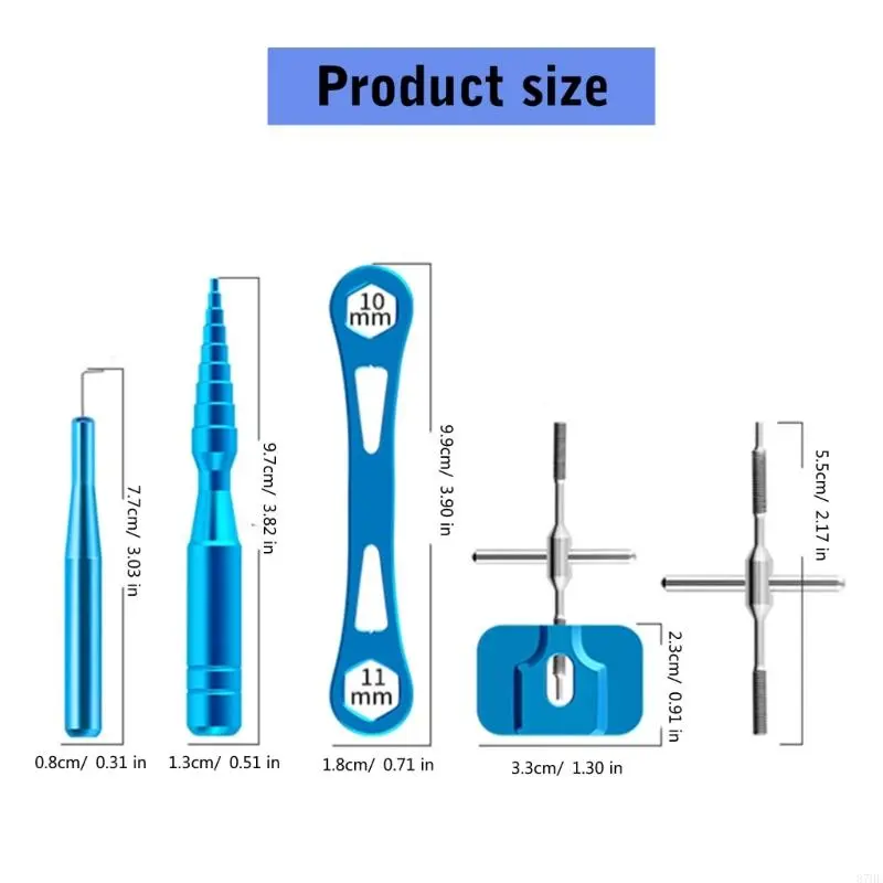 Wheel Remover Tool Reel Repair Tool Set Reel Bearing Pin Remover