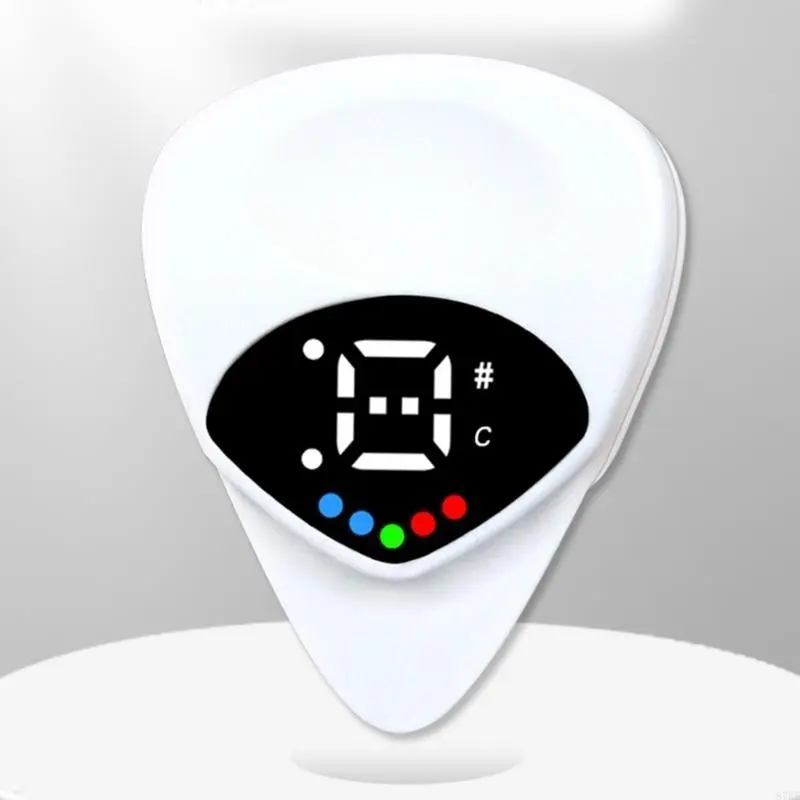 Lightweight Guitar Bass Ukulele Tuner with Pickup Designs for Accurate Tuning of Folk Guitar and Ukulele Pick Tuner