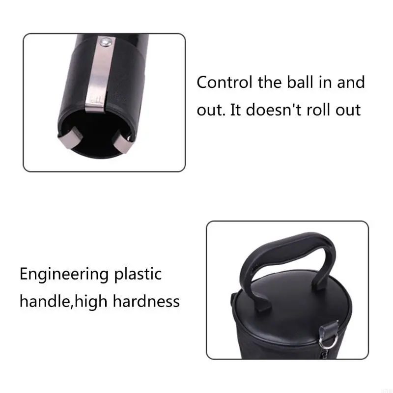 Golf Ball Retrievers with Removable Tube Portable Golf Ball Collector Pickers Golf Ball Pick Up Tool Golfer Equipment