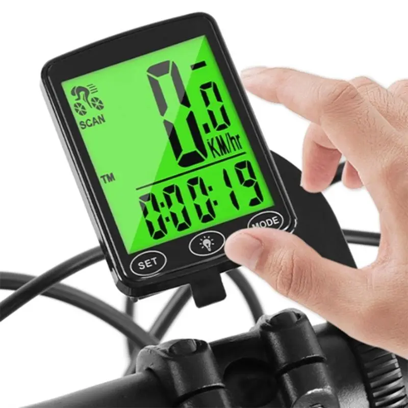 Mountain Bike Speedometers Suit Multifunctional Bicycles Computer Digital Display Odometers for Various Bicycles