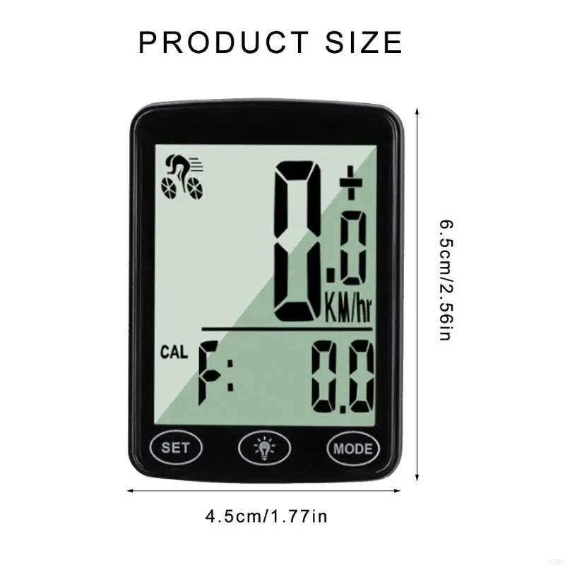 Mountain Bike Speedometers Suit Multifunctional Bicycles Computer Digital Display Odometers for Various Bicycles