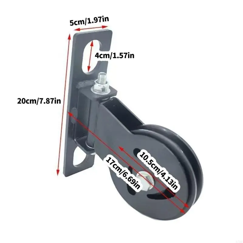 Durability Gym Pulley Block Strengths Training Heavy Type Equipment Accessory for Strength Training