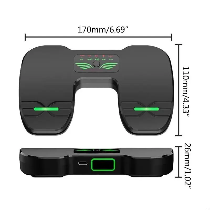 Wireless Page Turners Mini Foot Pedal Portable Quiet Music Page Turners Pedal