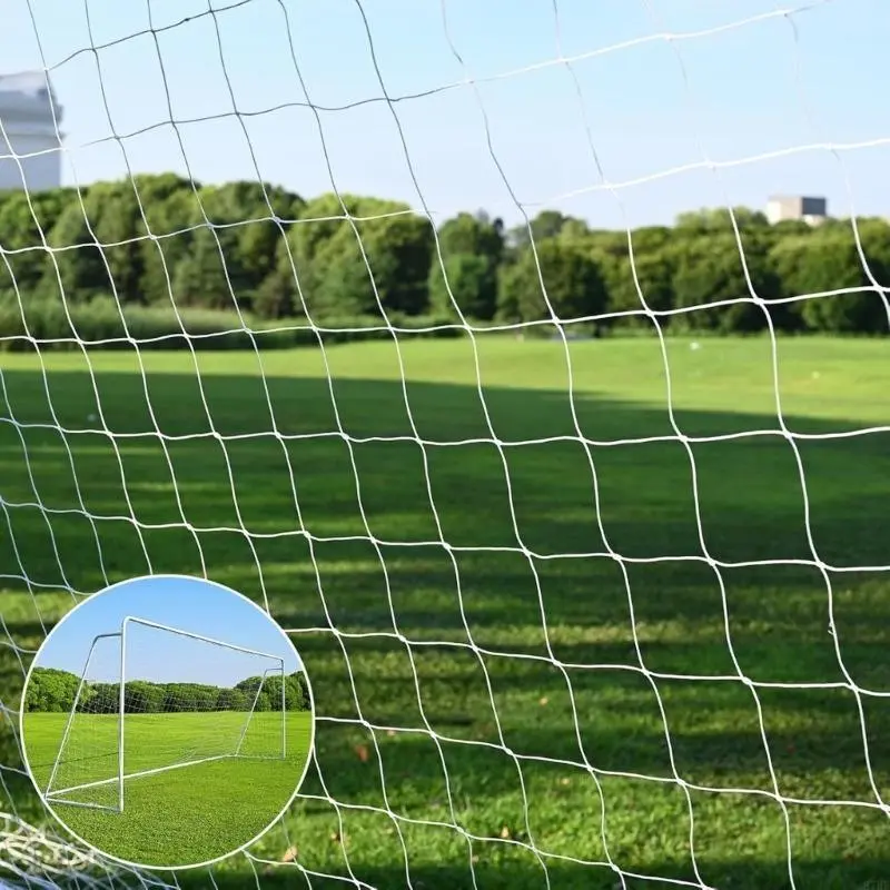 Soccer Goal Net Football Netting Light Weight Goal Folding Post Net Soccer Net