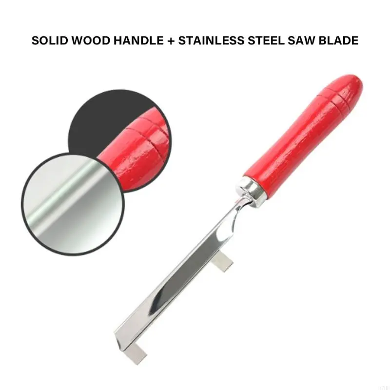 Double Action Fret Slot Cleaning Tool with Precisions Stainless Steel Teeth Fretboard Repair for Guitar Bass Maintenance