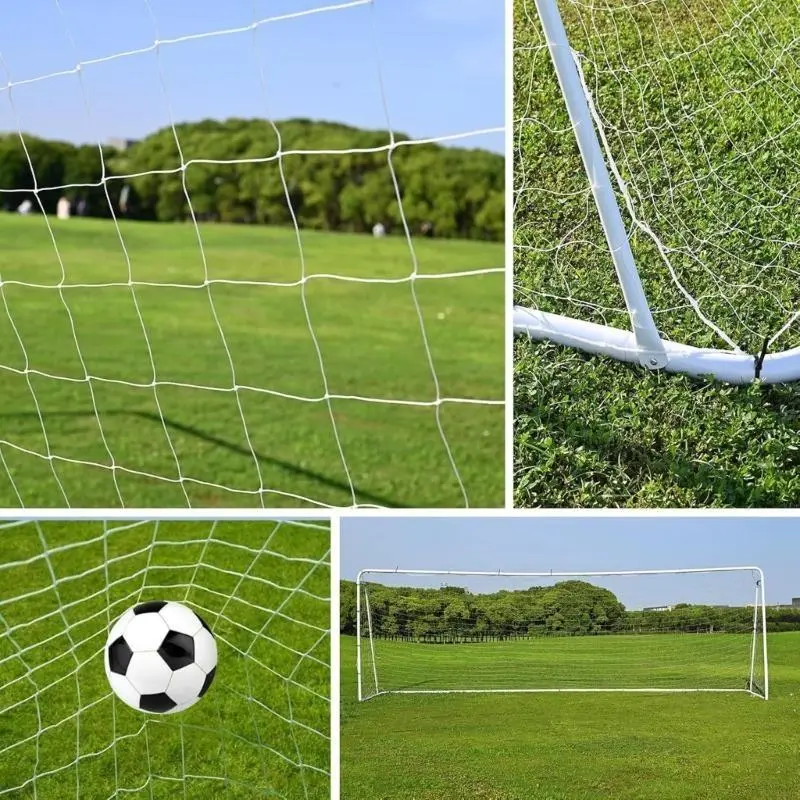 Soccer Goal Net Football Netting Light Weight Goal Folding Post Net Soccer Net