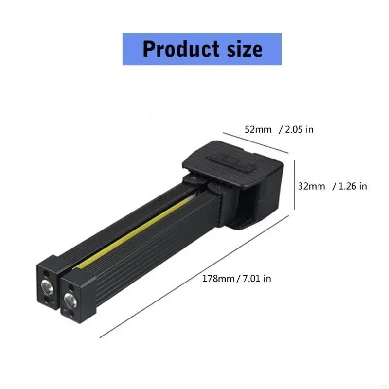 USB Rechargeable LED Emergency Floodlight Folding Camping Light Work Light