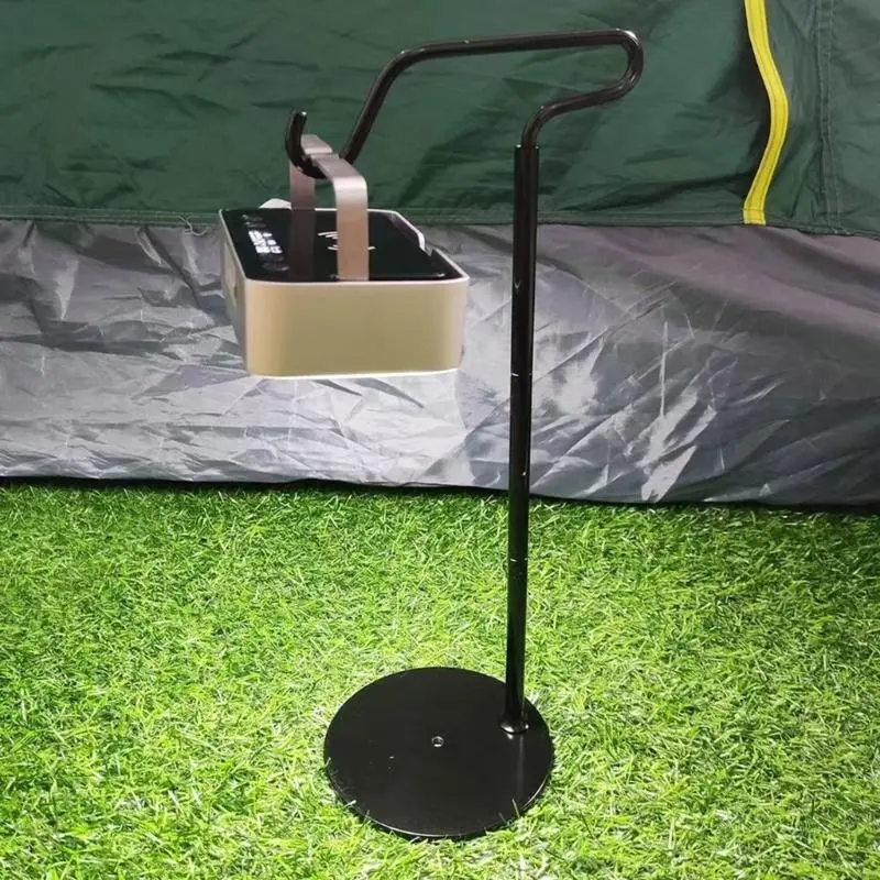 Camping Hanging Rack Light Weight Lamp Support Stand Outdoor Light Hanging Stand