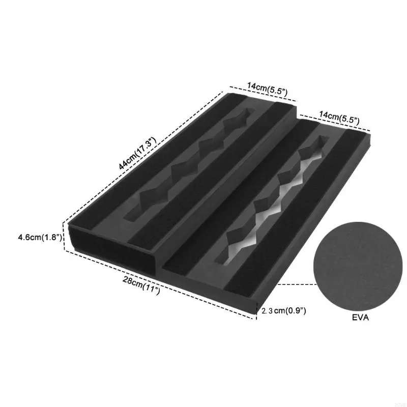 Guitar Effects Pedal Board Nonslip Instrument Pedal Board Light Weight Bass Effect Attachment Guitar Accessories