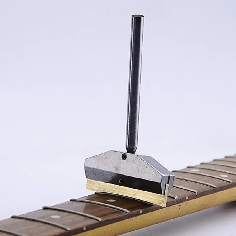 Fretboard Press Caul and Radian Fret Inserts with Wrench Luthiers Repair Tool