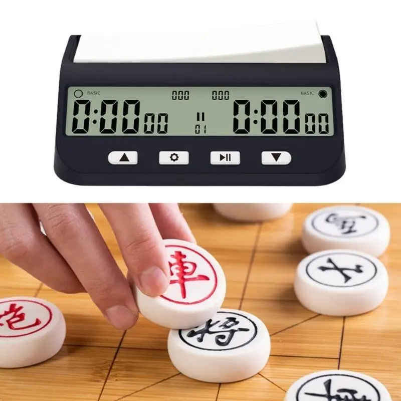 Count Down Game Clock Timer for International Chess Board Game for All Age Use
