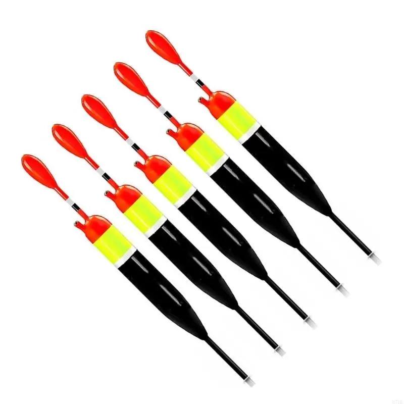 5pcs Slip Bobbers for Saltwater Freshwater Fishing Balsa Floats Fishing Bobbers