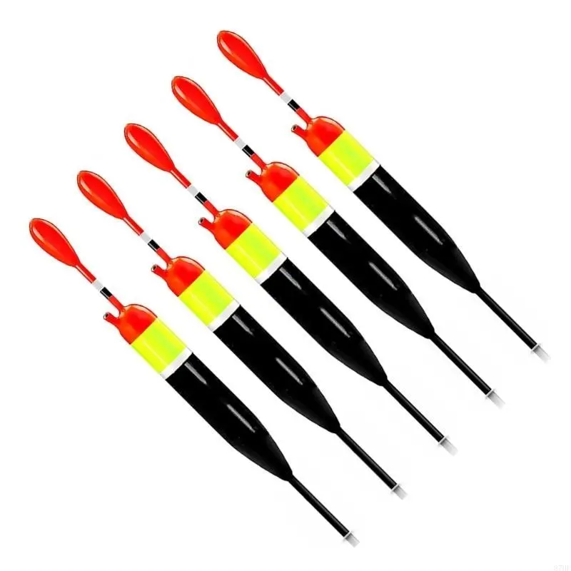 5pcs Slip Bobbers for Saltwater Freshwater Fishing Balsa Floats Fishing Bobbers