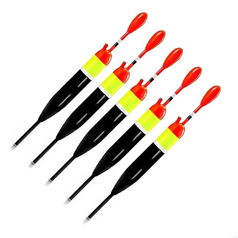 5pcs Slip Bobbers for Saltwater Freshwater Fishing Balsa Floats Fishing Bobbers