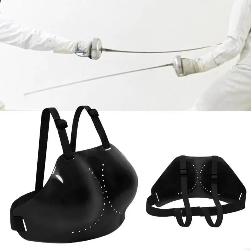 Women Fencing Chest Guards Fencing Chest Protector Adjustable Fencing Breast Protectors Fencing Accessories