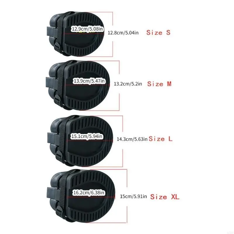 1 Pair Hoof For Horses Rubber Protective Sturdy Horse Hoof Thick Hoof Replacement for Wound Management