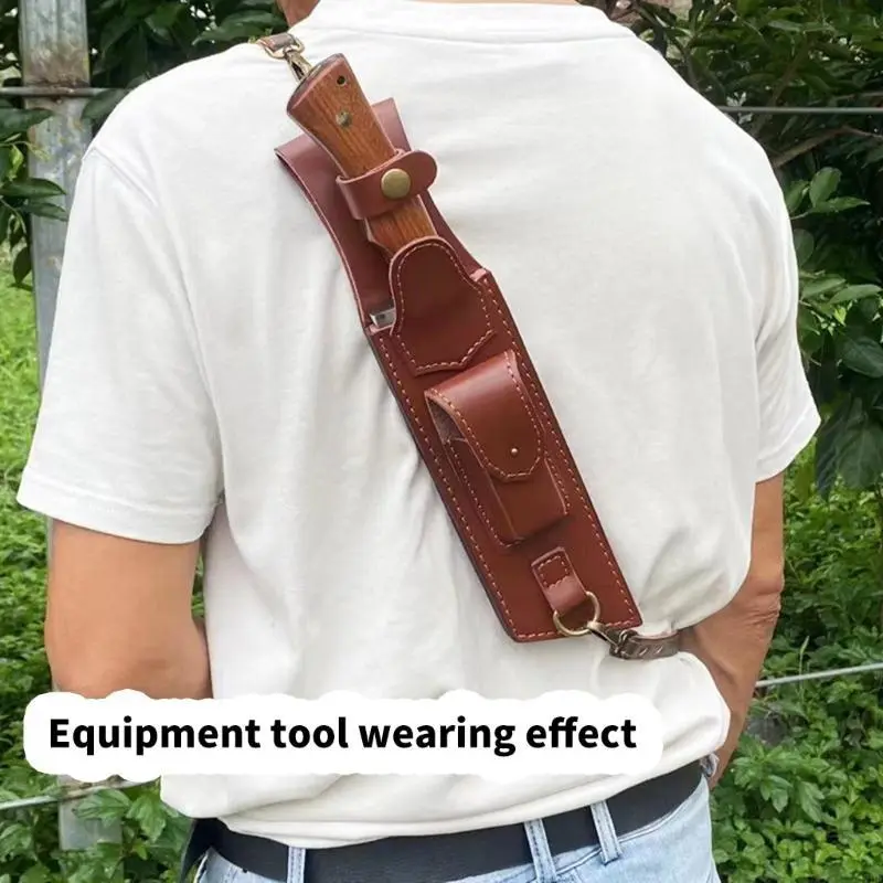 Protective Knifed Sleeve Efficient Leather Knifed CoverThickened Knifed Bag