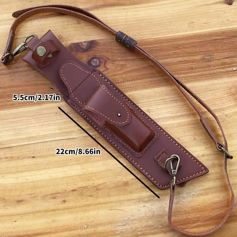 Protective Knifed Sleeve Efficient Leather Knifed CoverThickened Knifed Bag