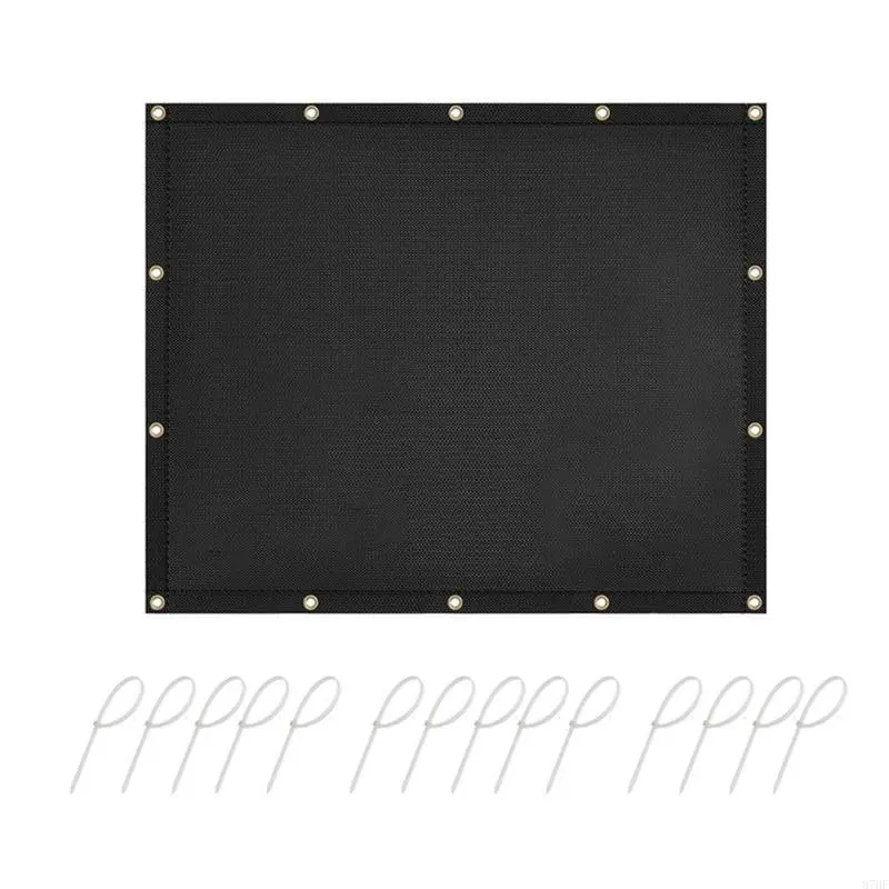Fireproof Heat Shield for Deck Railing, Deck Fence, Grills and Refrigerator