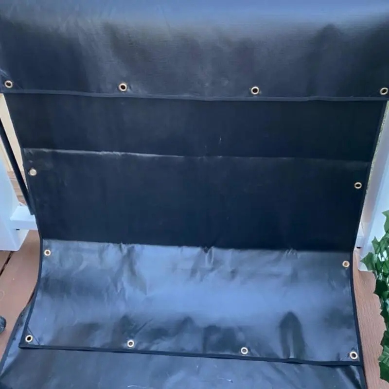 Fireproof Heat Shield for Deck Railing, Deck Fence, Grills and Refrigerator