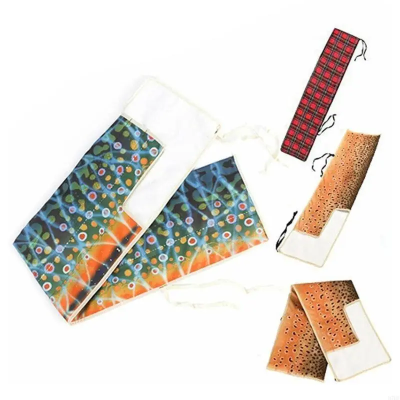 Thicken Nylon Fishing Rod Sock Cover Fly Fishing Rod Travel Case Rod Sleeve