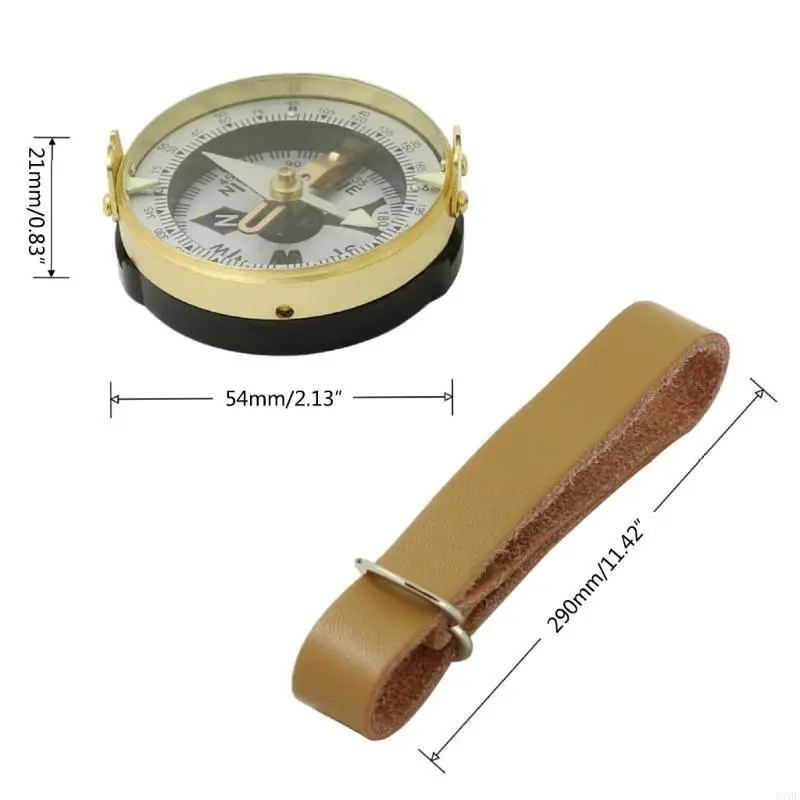 Waterproof Sighting Compasses for Survival Hiking Camping Mountaineering Boating