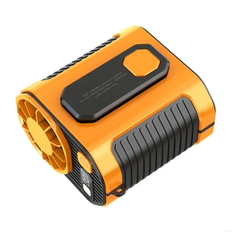 Outdoor Waist Clip Fan Strong Wind Bladeless Fan for Outdoor, Farm, Traveling