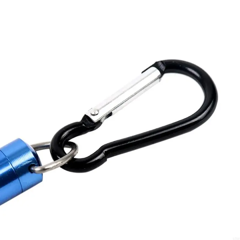 Fly Fishing Thermometer Outdoor Metal Water Stream Temperature Measurement Tool