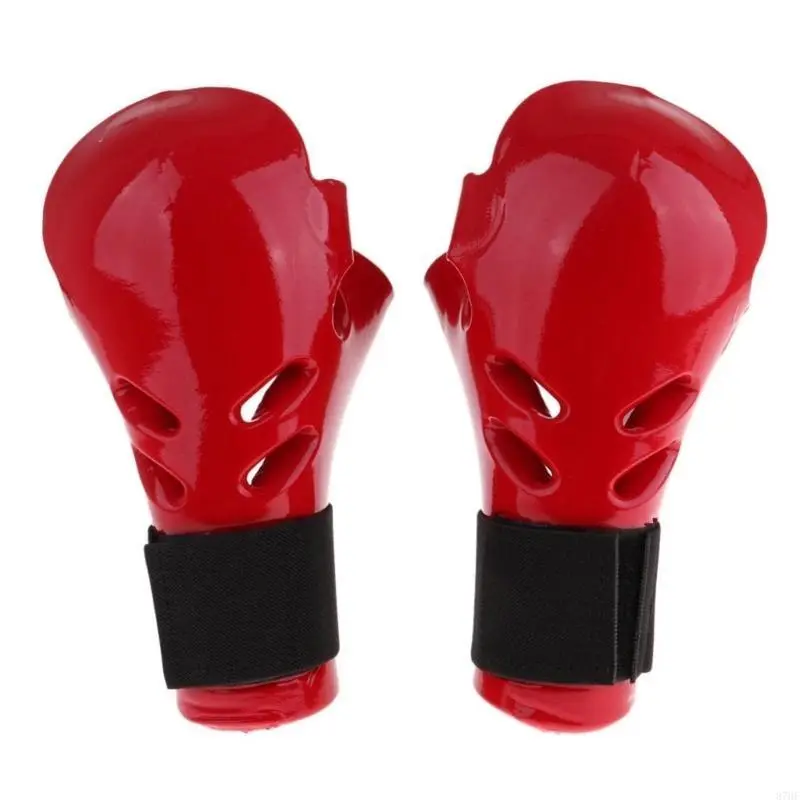 Karate Kick Boxing Protectors Mitts for Kick Training Taekwondo Sparring Gloves