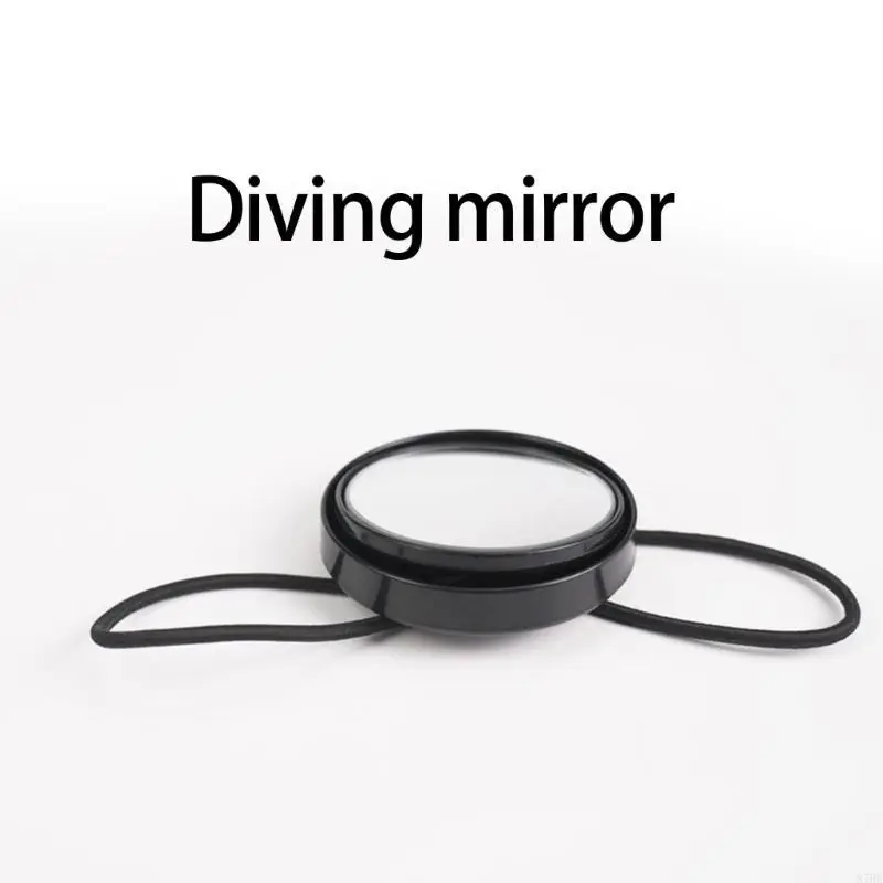 Light weight Mirror With Adjustable Cord Durability Handheld Hanging Mirror for Scubas Diving Gear