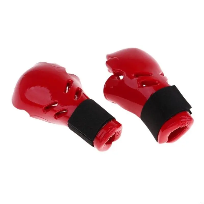 Karate Kick Boxing Protectors Mitts for Kick Training Taekwondo Sparring Gloves