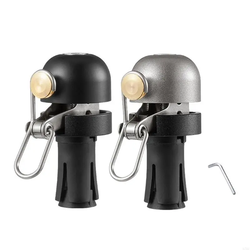 Coppers Alloy Bicycles Bells Bike Safety Warning Alarm Bicycles Handlebars Plug Horn Super Loud Mini Bike Bells Enduring
