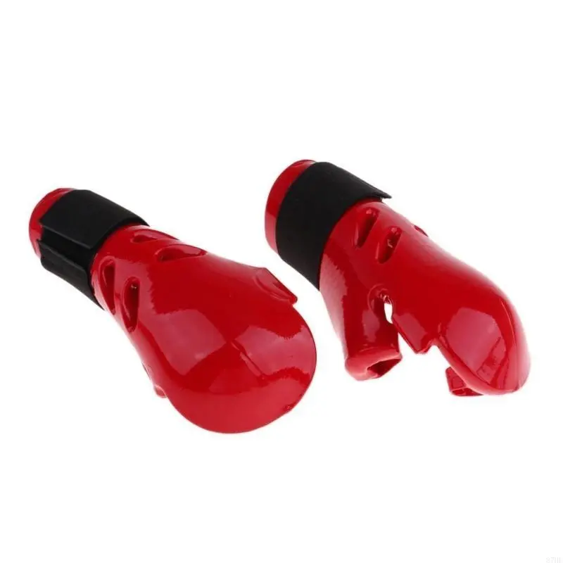 Karate Kick Boxing Protectors Mitts for Kick Training Taekwondo Sparring Gloves