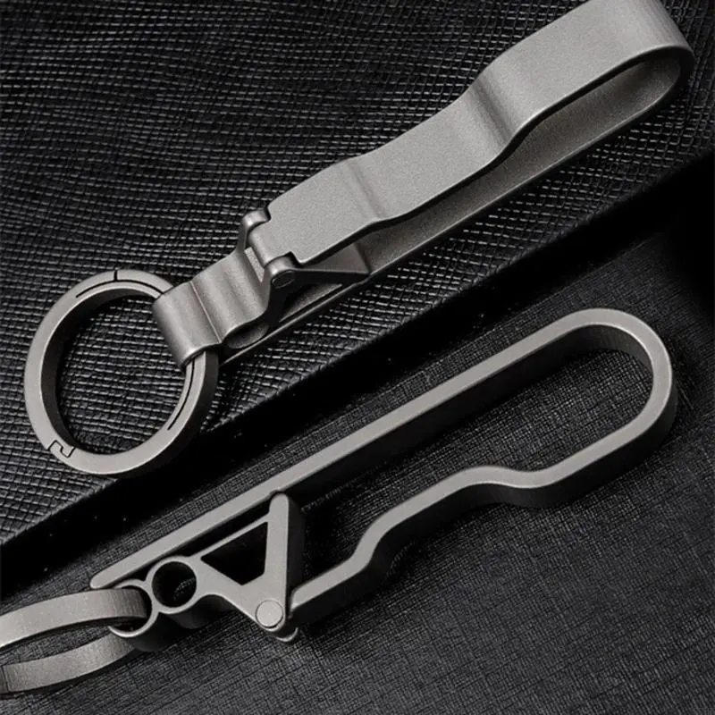 Belt Loop Clip Key Clip with Key Ring,Key Chain Clip Belt Key Holder
