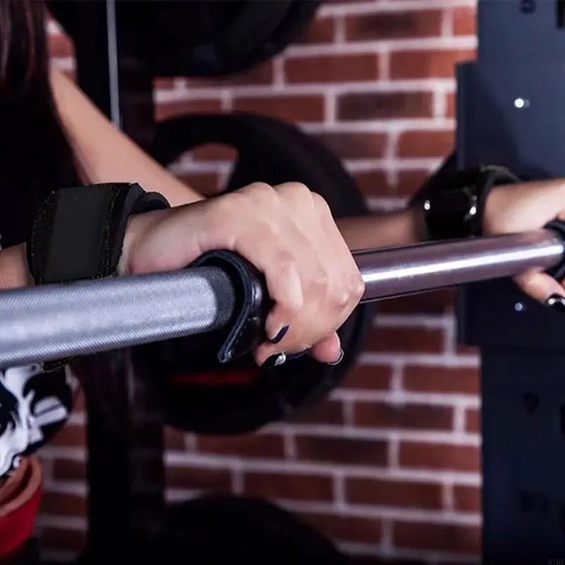 Lifting Wrist Hook Strap Powerlifting Grip Gloves Pull up Grip Wrist Support