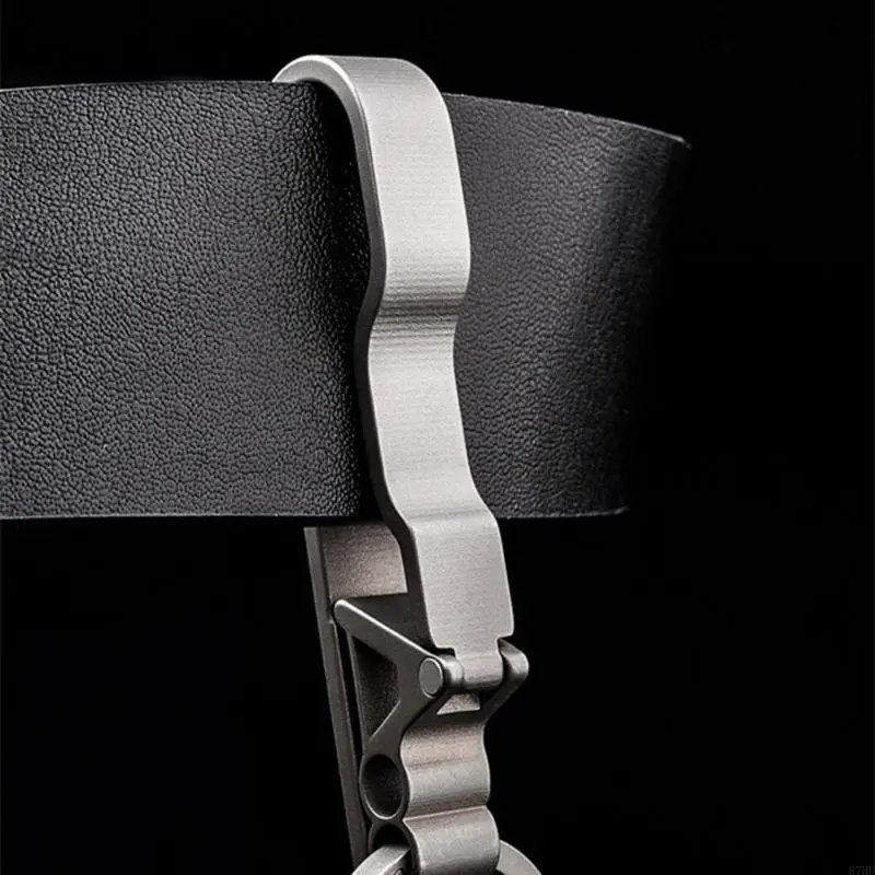 Belt Loop Clip Key Clip with Key Ring,Key Chain Clip Belt Key Holder